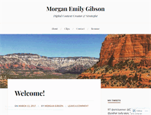Tablet Screenshot of morgan-gibson.com